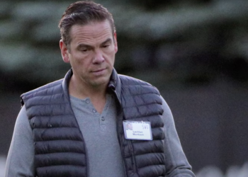 Lachlan Murdoch. Screenshot from a Reuters video.